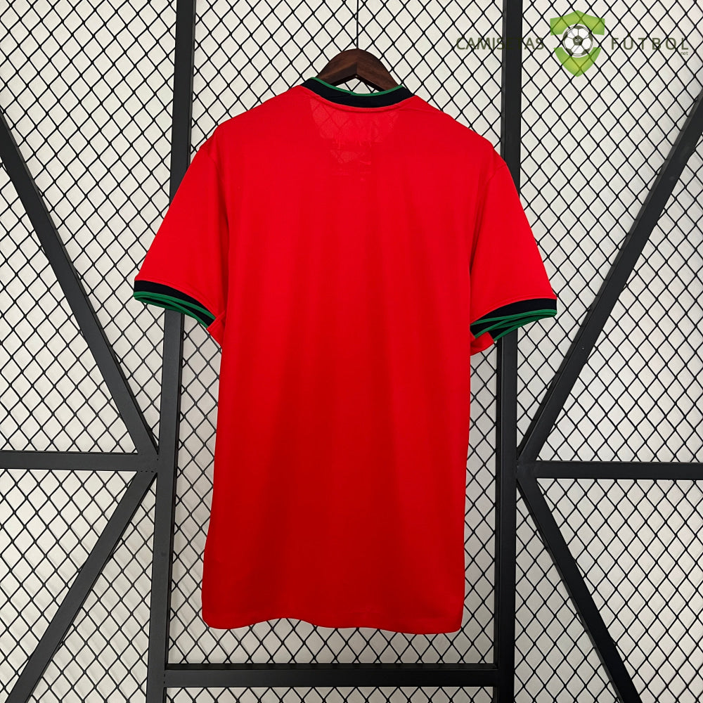 Camiseta Portugal 24 - 25 Local Uefa Euro 2024 De Futbol