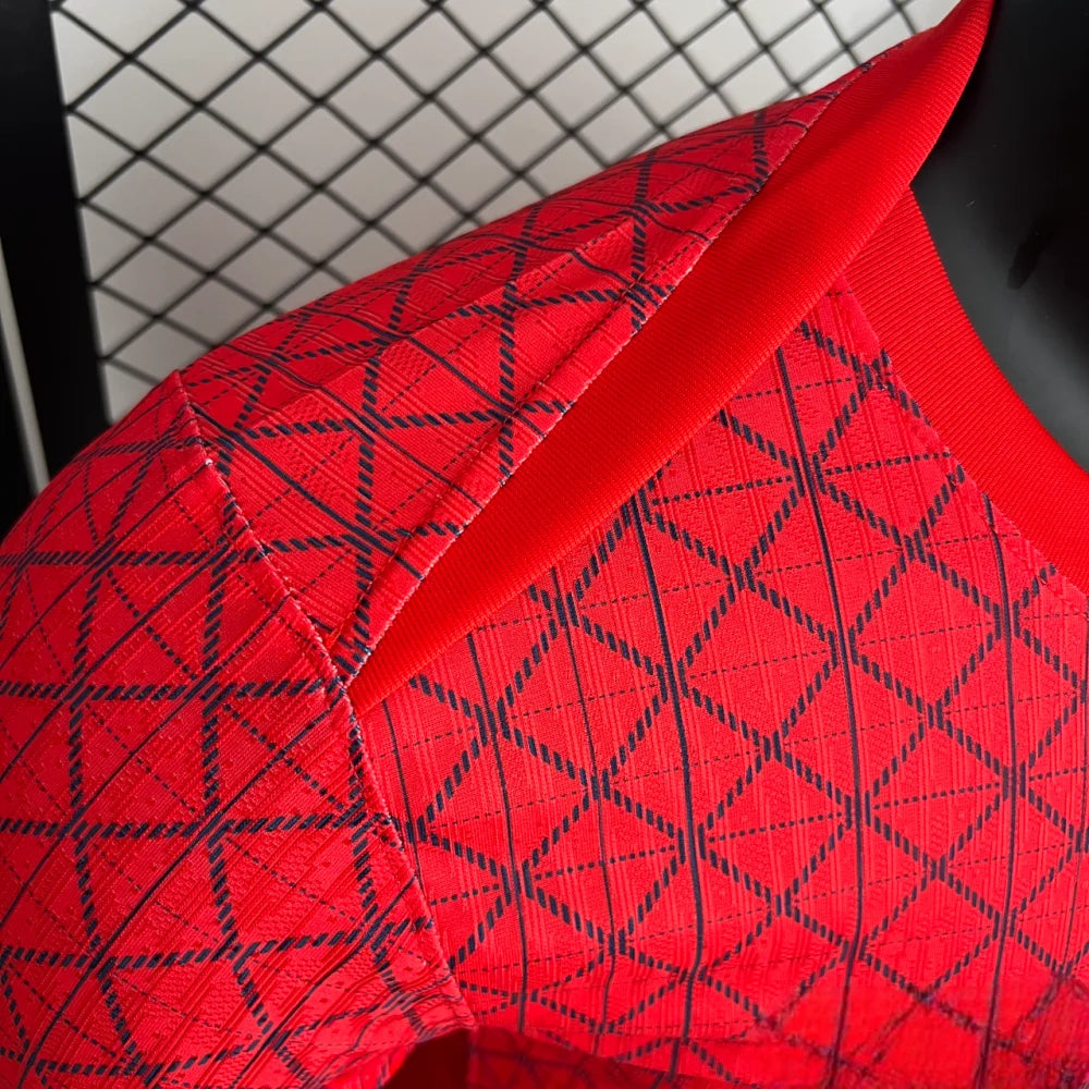 Camiseta PSG 25-26 Edición Especial Roja. (Player Version) Camiseta Player