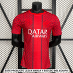 Camiseta PSG 25-26 Edición Especial Roja. (Player Version) Camiseta Player