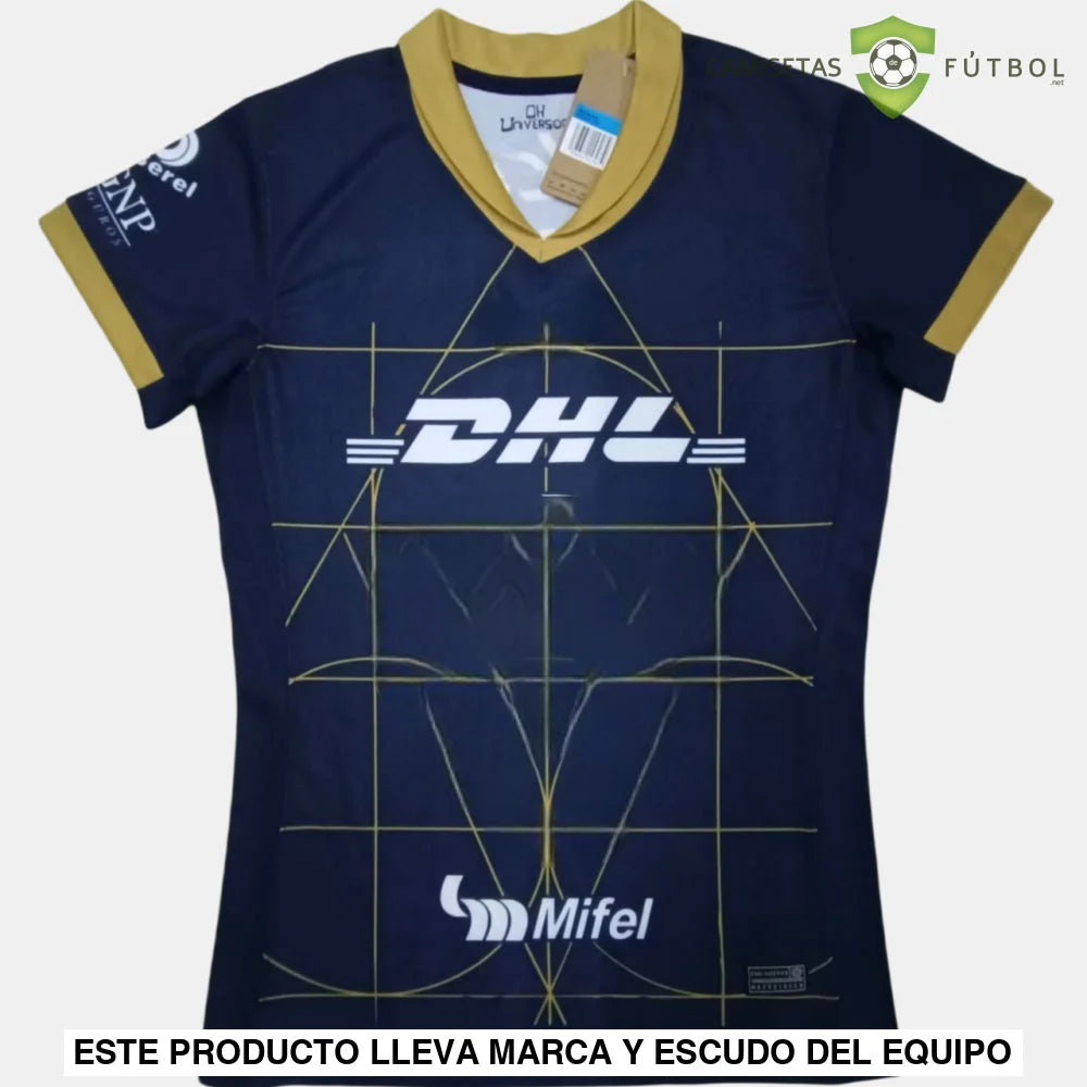 Camiseta Pumas Unam 24-25 Visitante Femenina De Futbol