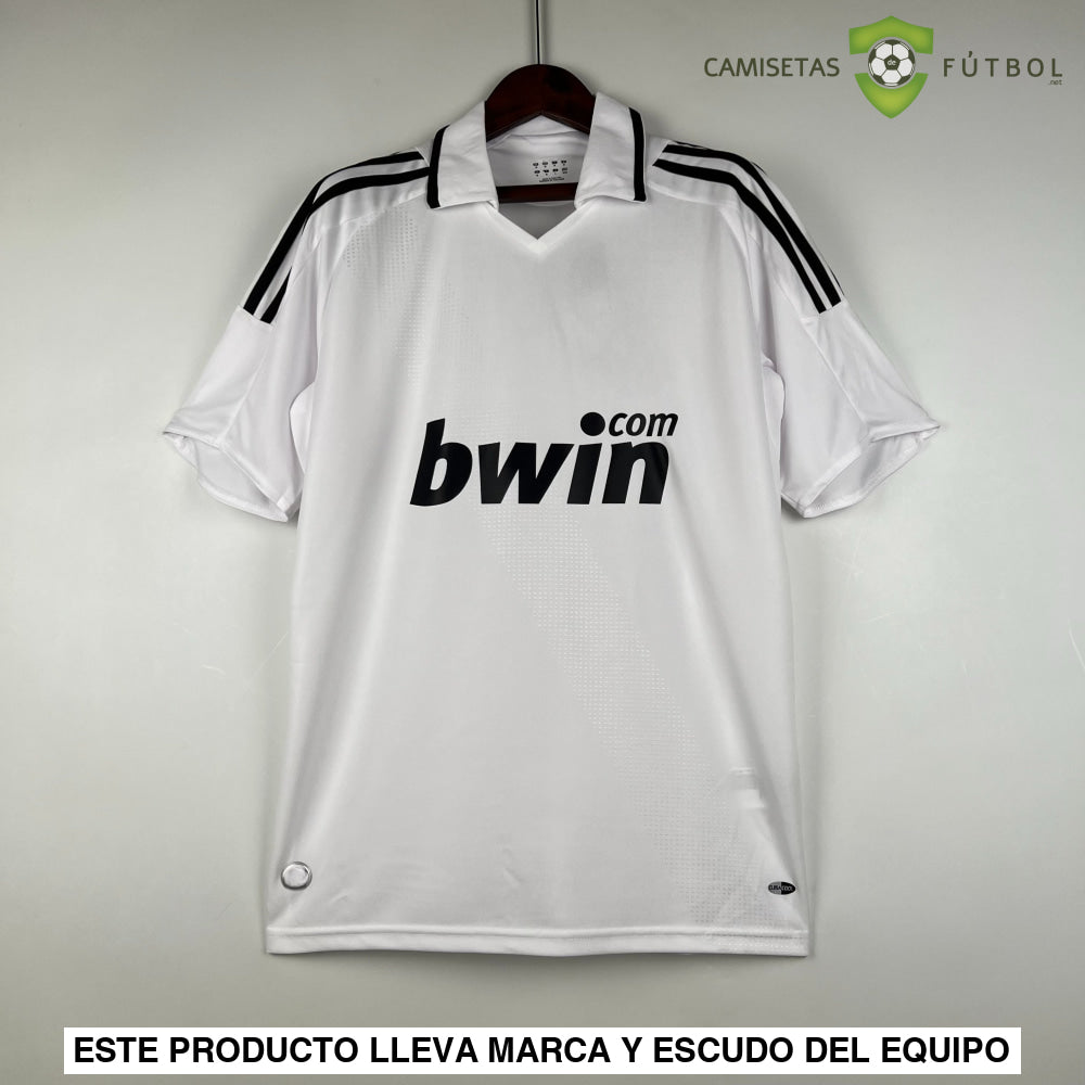 Camiseta R.m. 08-09 Local (Versión Retro) De Futbol