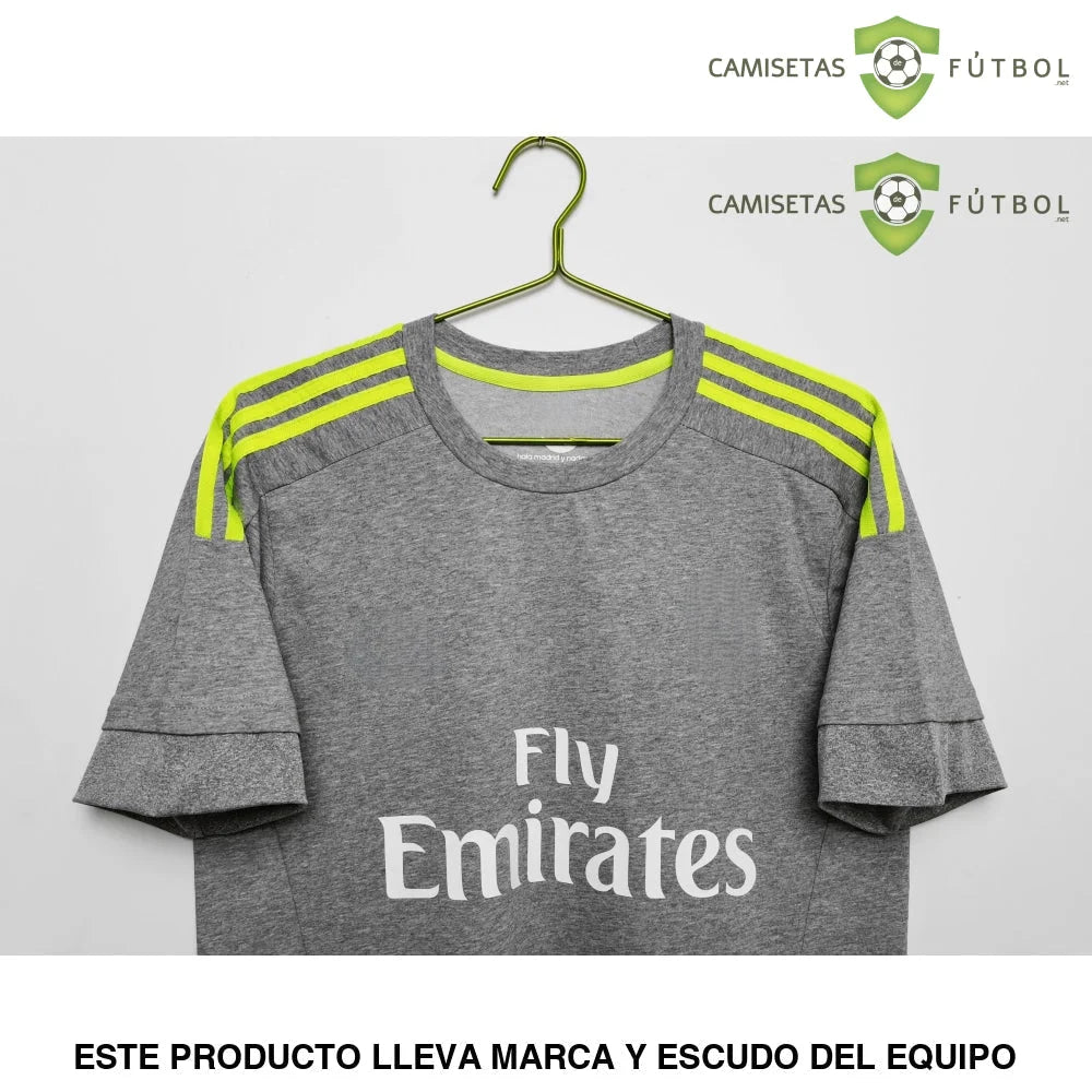Camiseta Real Madrid 15-16 Visitante (Versión Retro) Sin Personalización