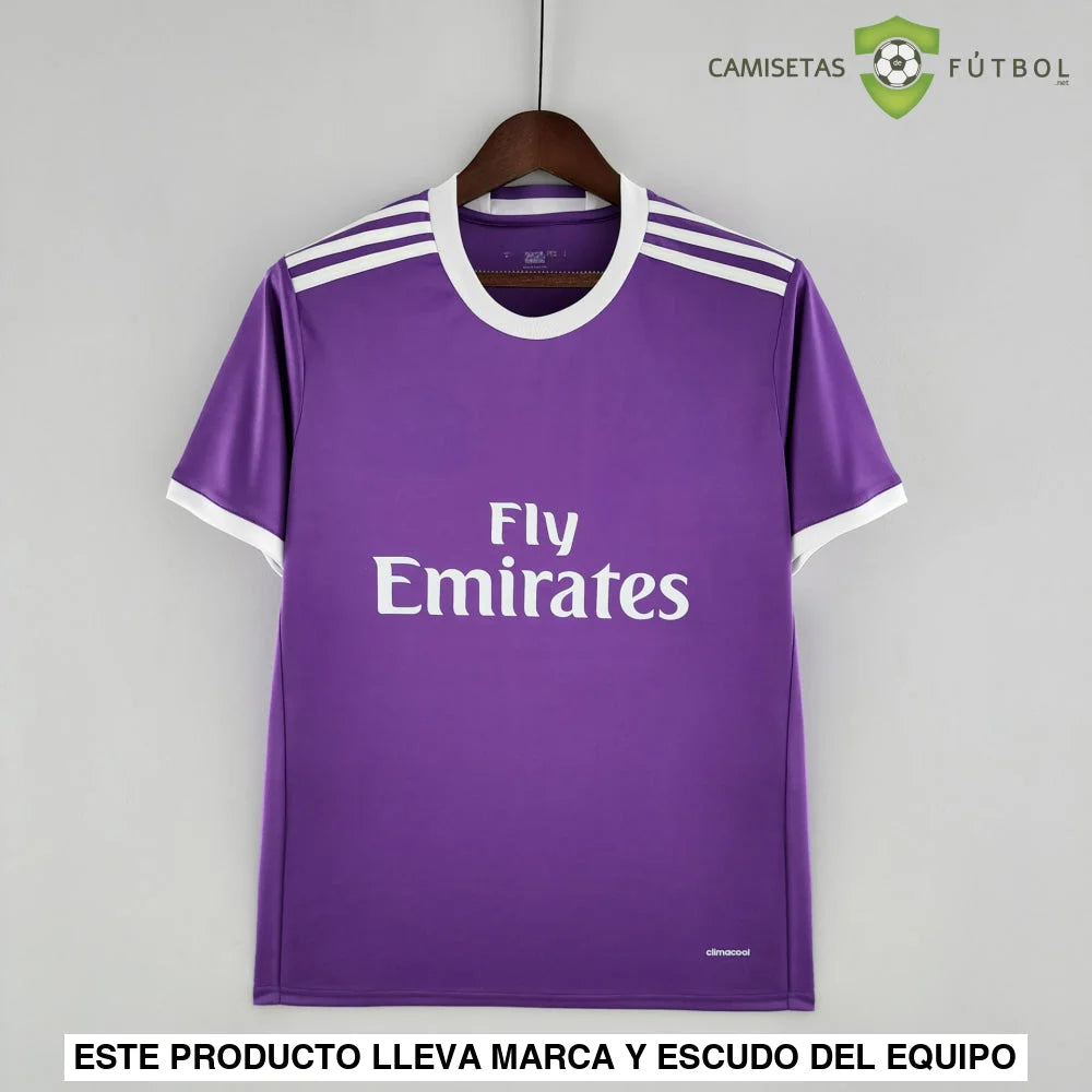 Camiseta R.m. 17 - 18 Visitante (Versión Retro) De Futbol