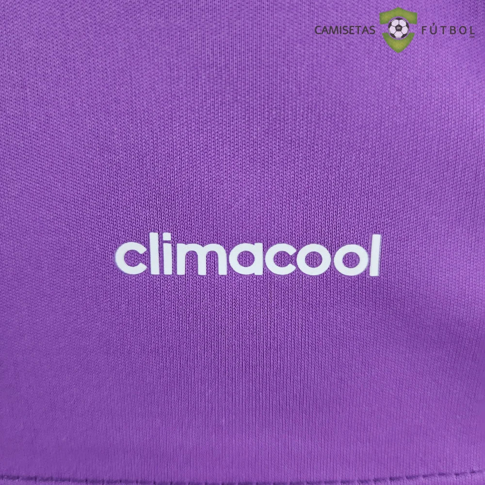 Camiseta Real Madrid 17-18 Visitante (Versión Retro) Sin Personalización