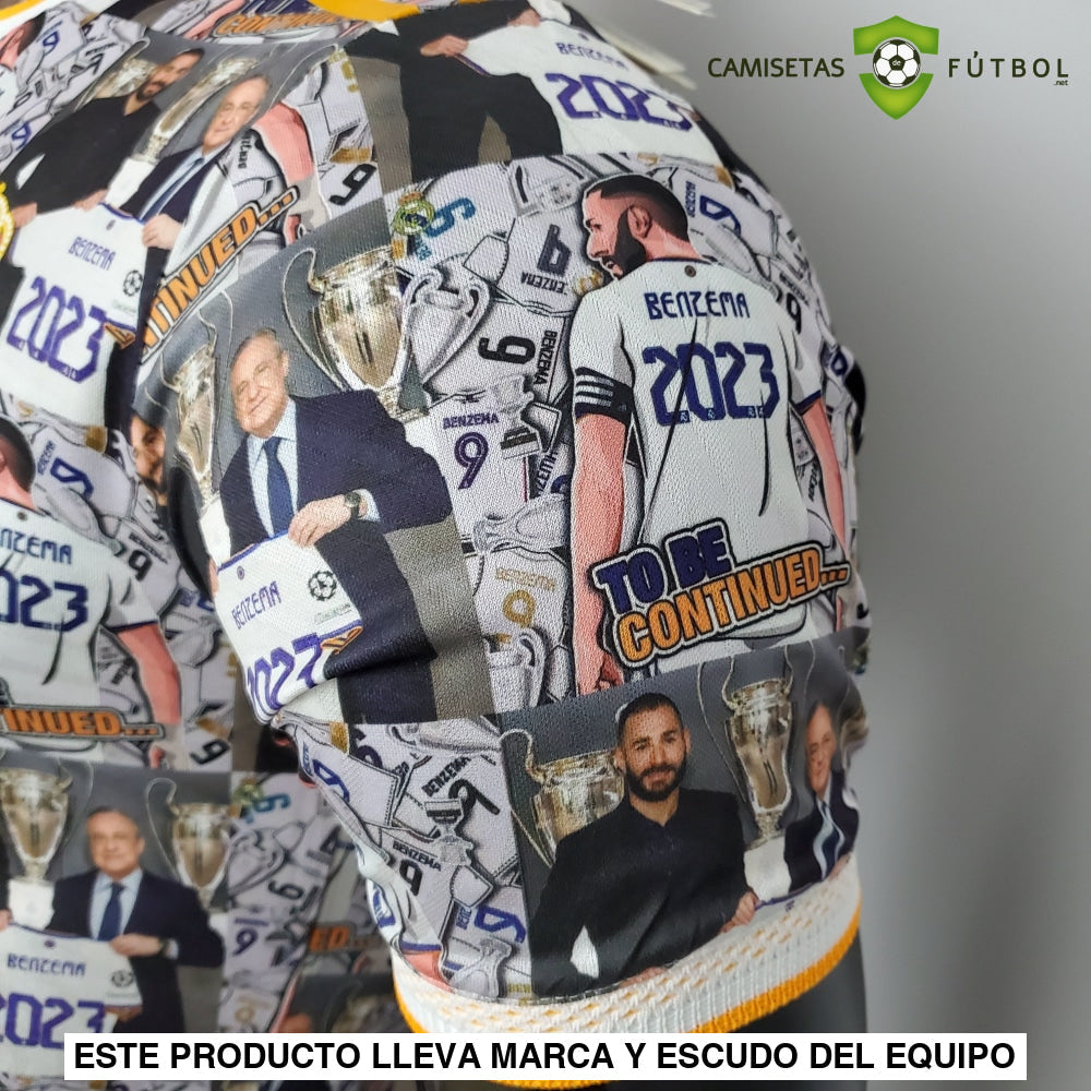 Camiseta Real Madrid 22-23, Edición Especial Benzema (Player Version)