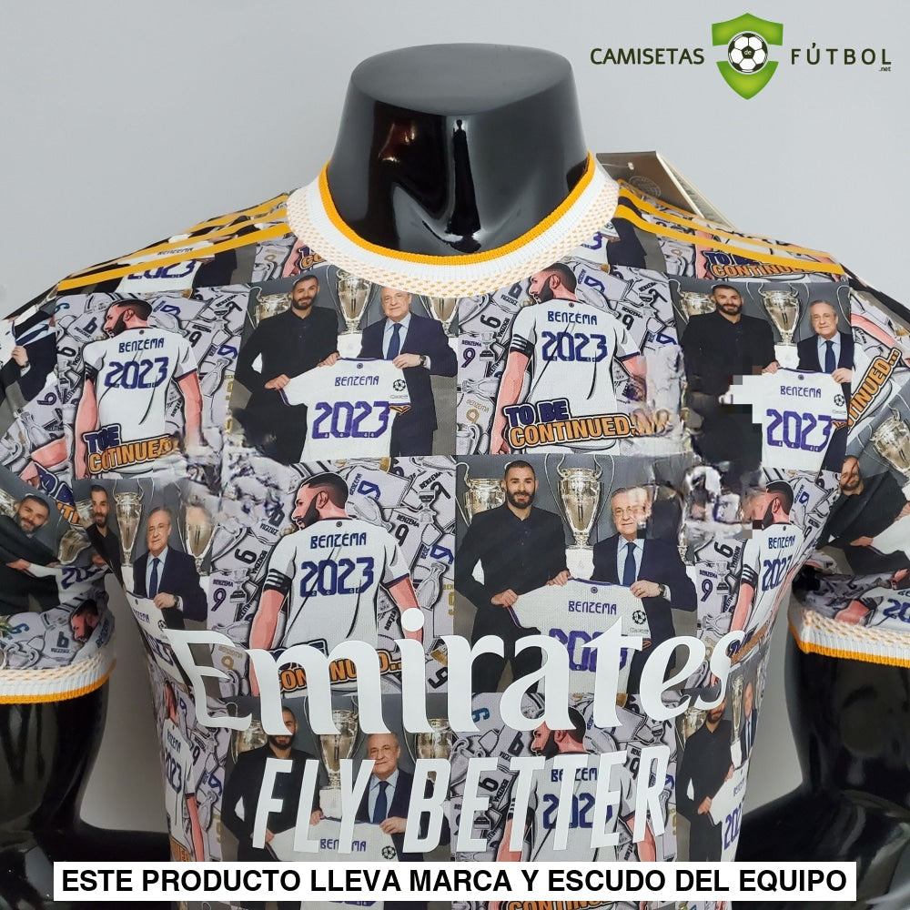 Camiseta Real Madrid 22-23 Edicion Especial Benzema (Player Version) Parche