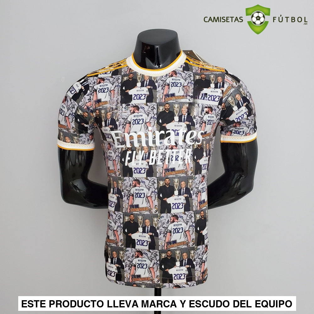 Camiseta Real Madrid 22-23 Edicion Especial Benzema (Player Version) Parche