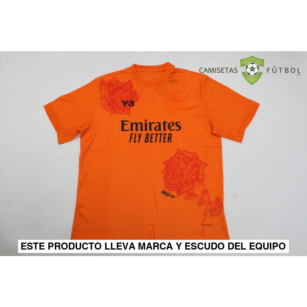 Camiseta R.m. 23-24 Portero Naranja Y-3 De Futbol