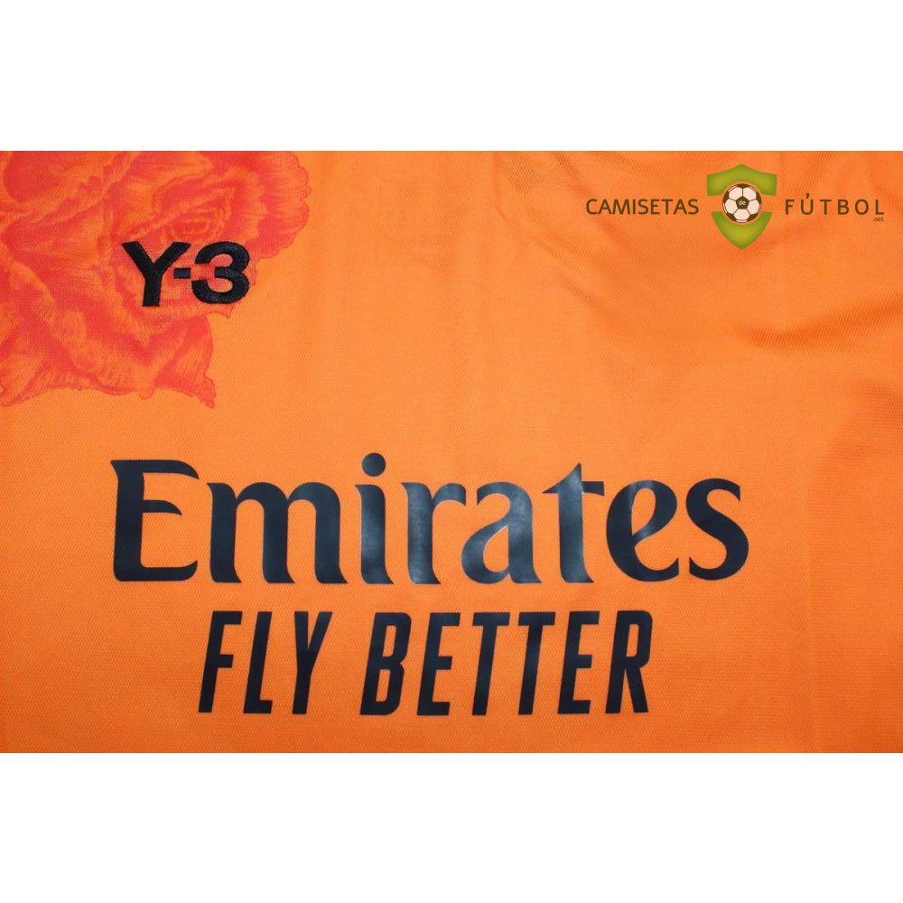 Camiseta R.m. 23-24 Portero Naranja Y-3 De Futbol