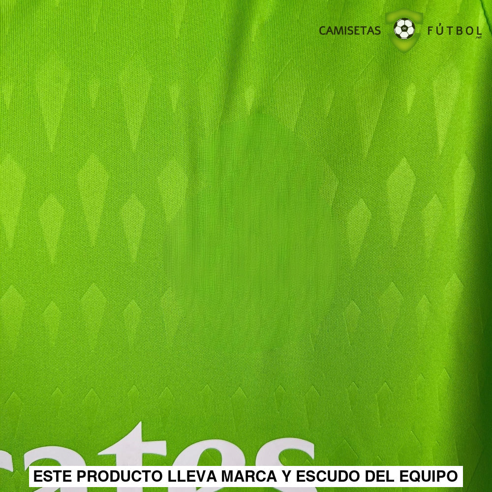 Camiseta Real Madrid 23-24 Portero Verde Parche Especial