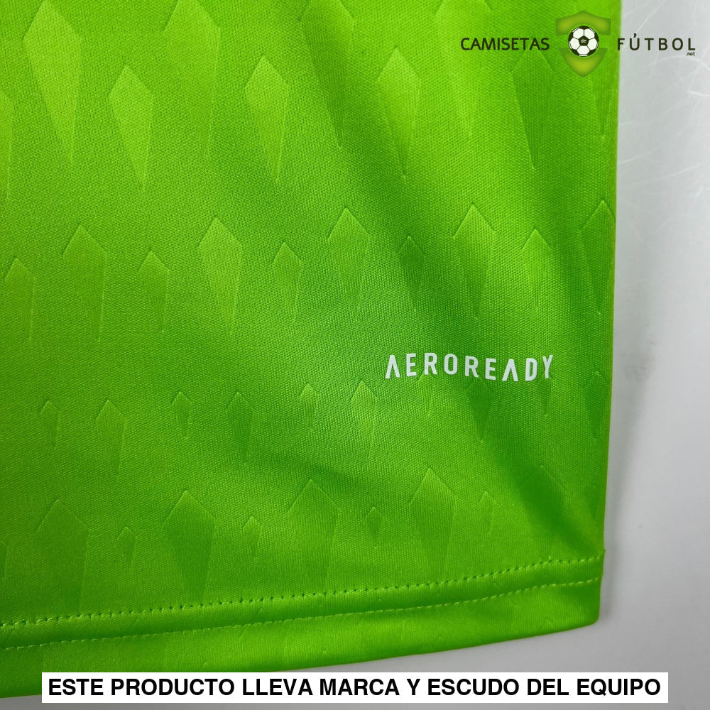 Camiseta Real Madrid 23-24 Portero Verde Parche Especial