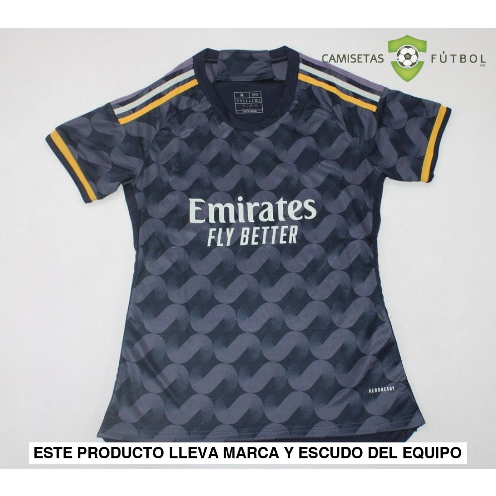 Camiseta R.m. 23 - 24 Visitante Femenina De Futbol