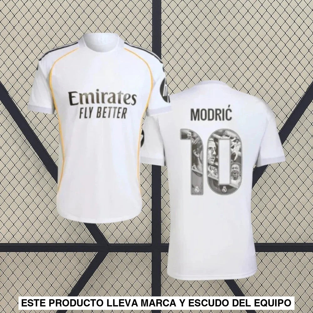 Camiseta R.M. 25 26 Edición especial de Modrić Camiseta Fan
