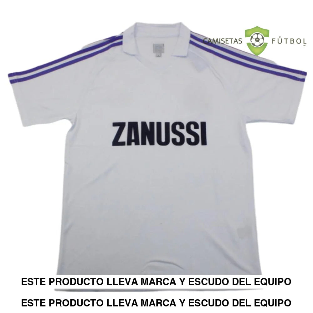 Camiseta R.m. 84-85 Local (Versión Retro) De Futbol