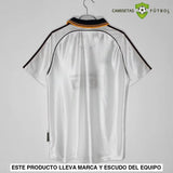 Camiseta Real Madrid 98-00 Local (Versión Retro) Sin Personalización