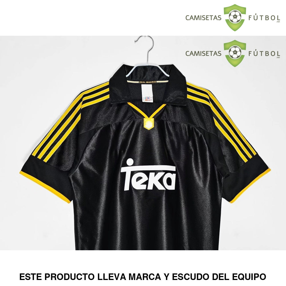 Camiseta Real Madrid 99-01 Visitante (Versión Retro) Sin Personalización