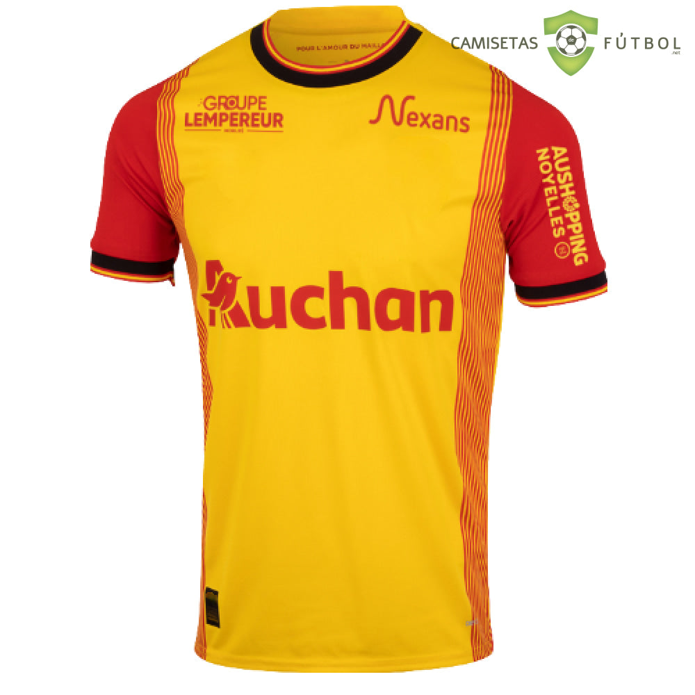 Camiseta Racing Club De Lens 23-24 Local Personalizado