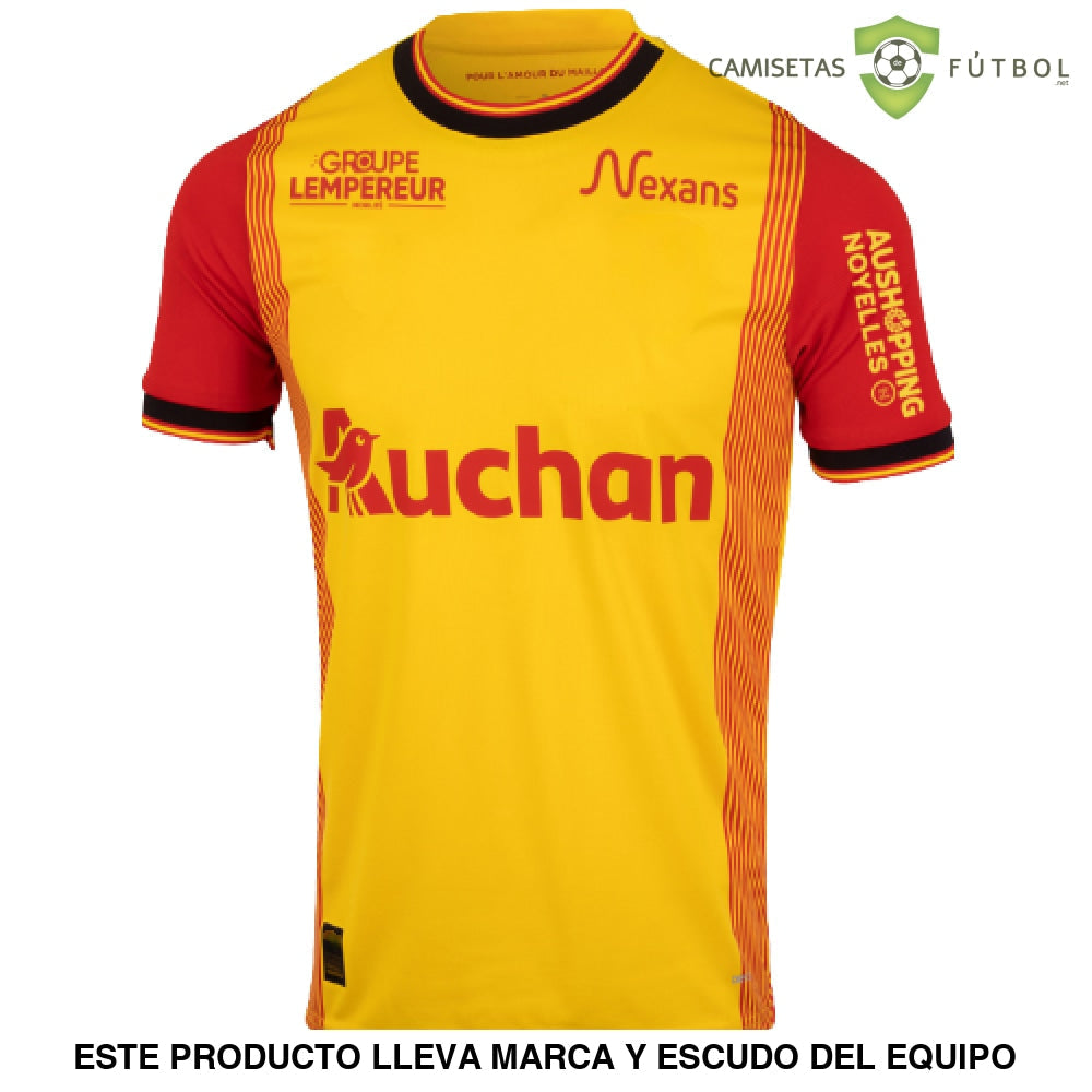 Camiseta Racing Club De Lens 23-24 Local Personalizado