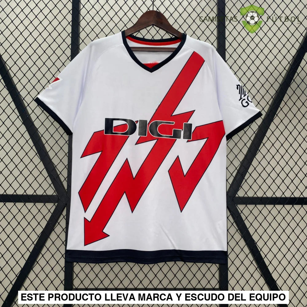 Camiseta Rayo Vallecano 24-25 Local De Futbol