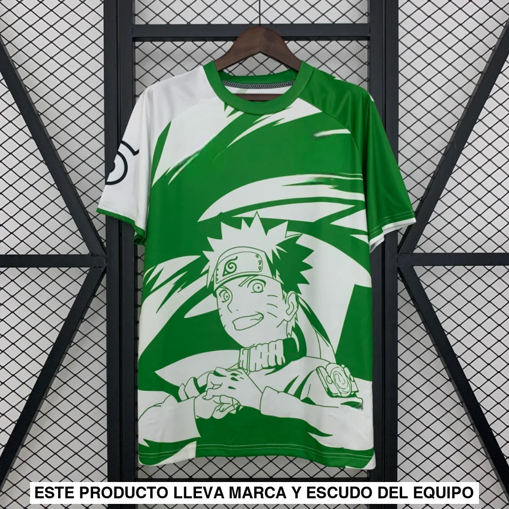 Camiseta Real Betis 24-25 Edición Especial Naruto Camiseta Fan