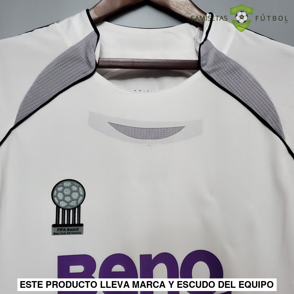 Camiseta Real Madrid 06-07 Local (Versión Retro) Sin Personalización