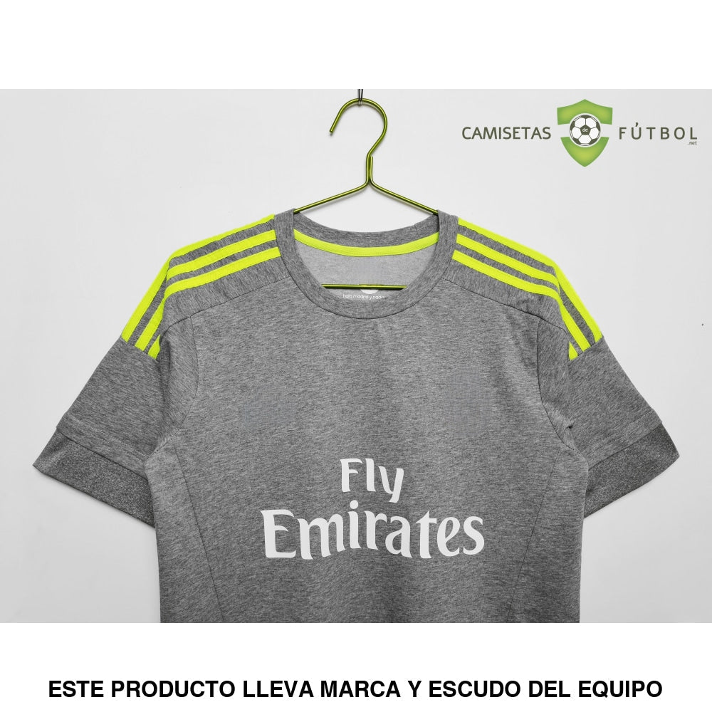 Camiseta Real Madrid 15-16 Visitante (Versión Retro) Sin Personalización