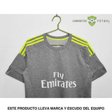 Camiseta Real Madrid 15-16 Visitante (Versión Retro) Sin Personalización