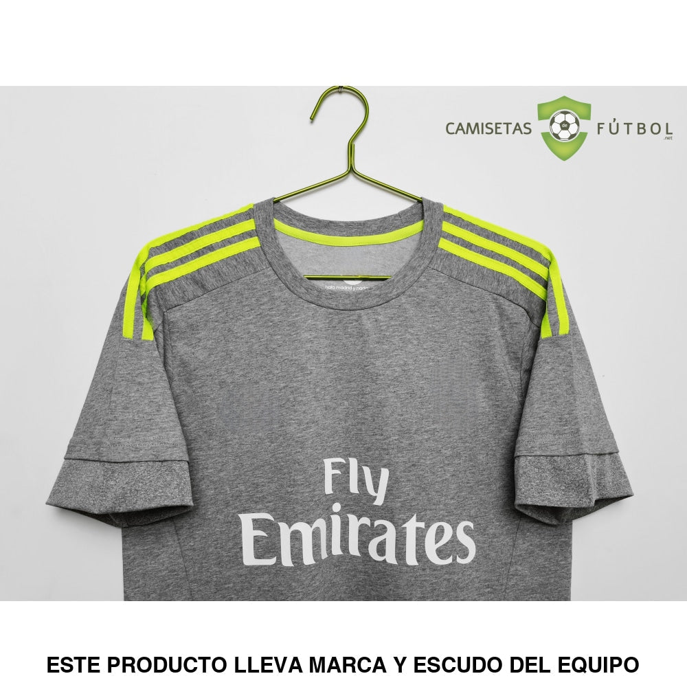 Camiseta Real Madrid 15-16 Visitante (Versión Retro) Sin Personalización