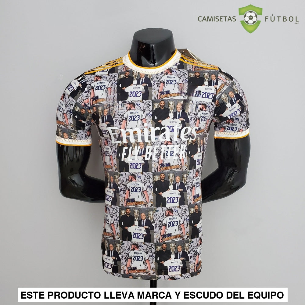 Camiseta Real Madrid 22-23 Edicion Especial Benzema (Player Version) Parche