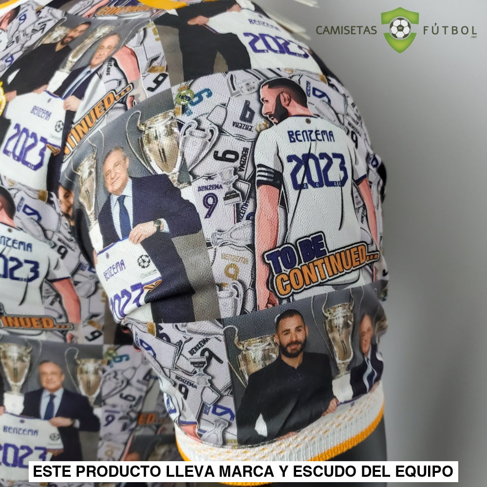 Camiseta Real Madrid 22-23, Edición Especial Benzema (Player Version)