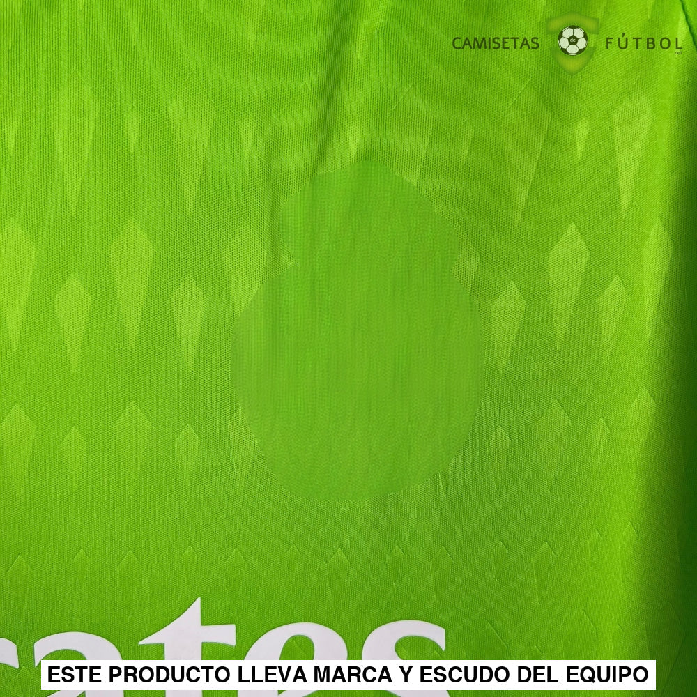 Camiseta Real Madrid 23-24 Portero Verde Parche Especial