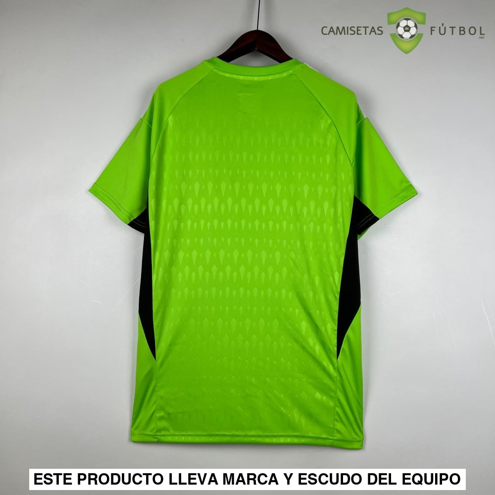 Camiseta Real Madrid 23-24 Portero Verde Parche Especial