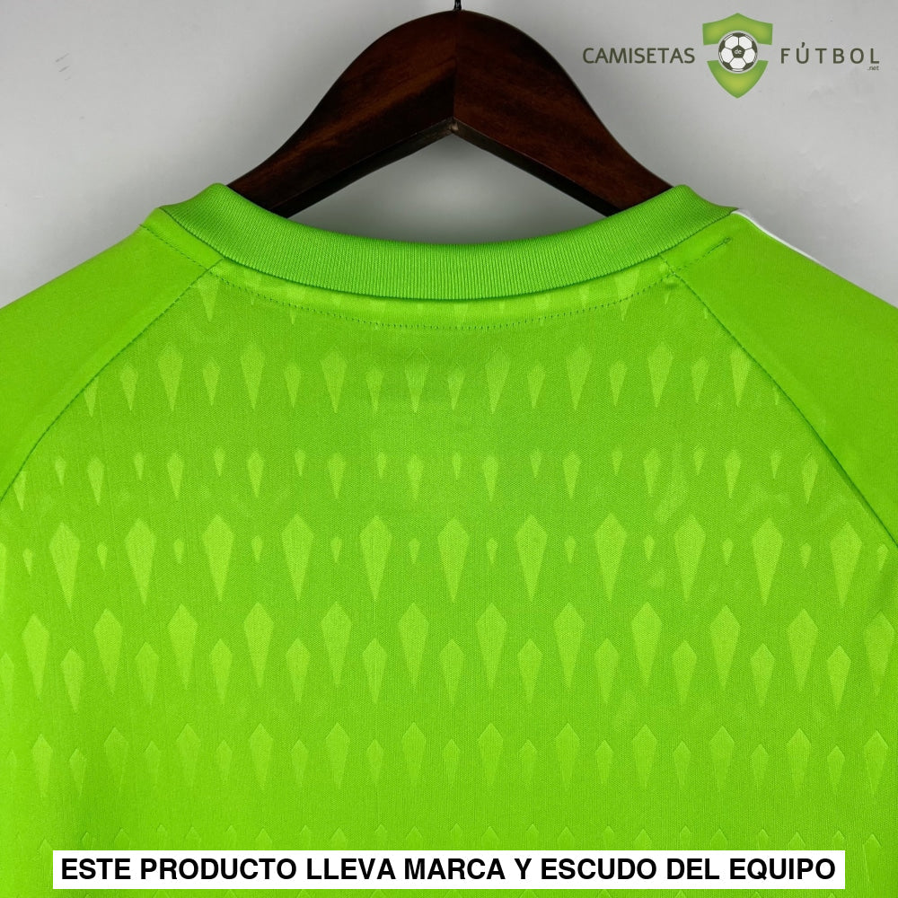 Camiseta Real Madrid 23-24 Portero Verde Parche Especial