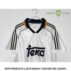 Camiseta Real Madrid 98-00 Local (Versión Retro) Sin Personalización