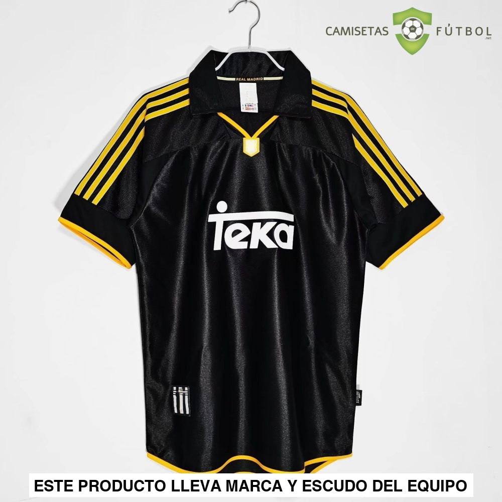 Camiseta Real Madrid 99-01 Visitante (Versión Retro) Sin Personalización