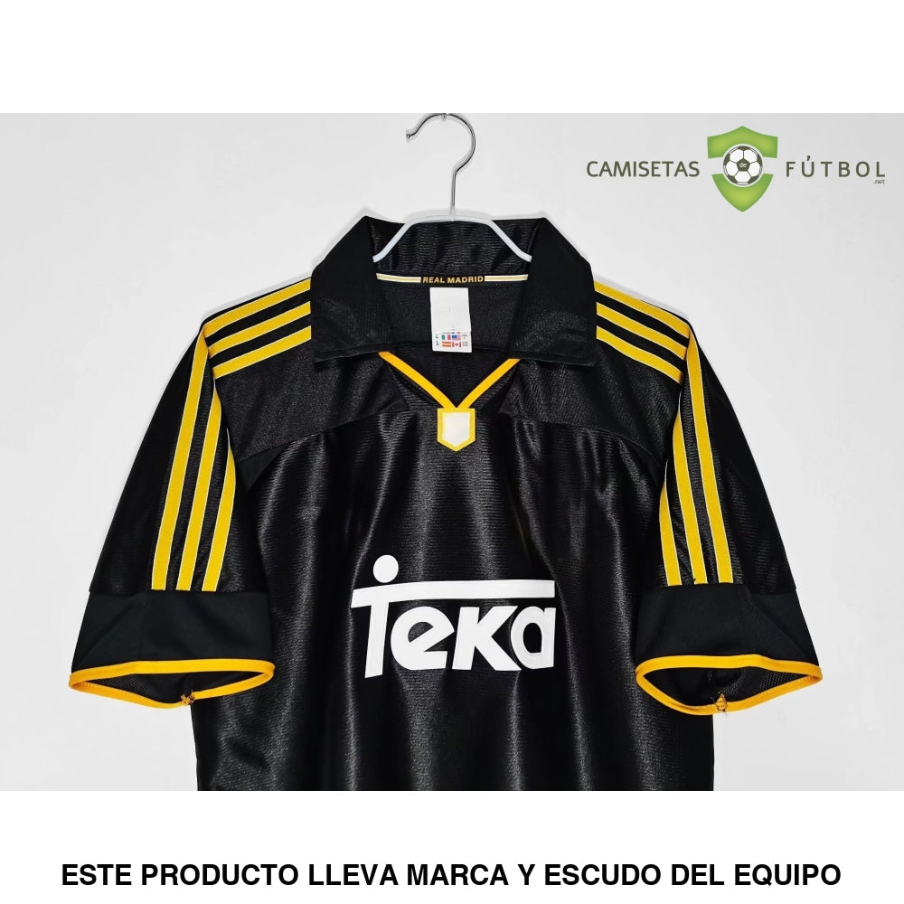 Camiseta Real Madrid 99-01 Visitante (Versión Retro) Sin Personalización