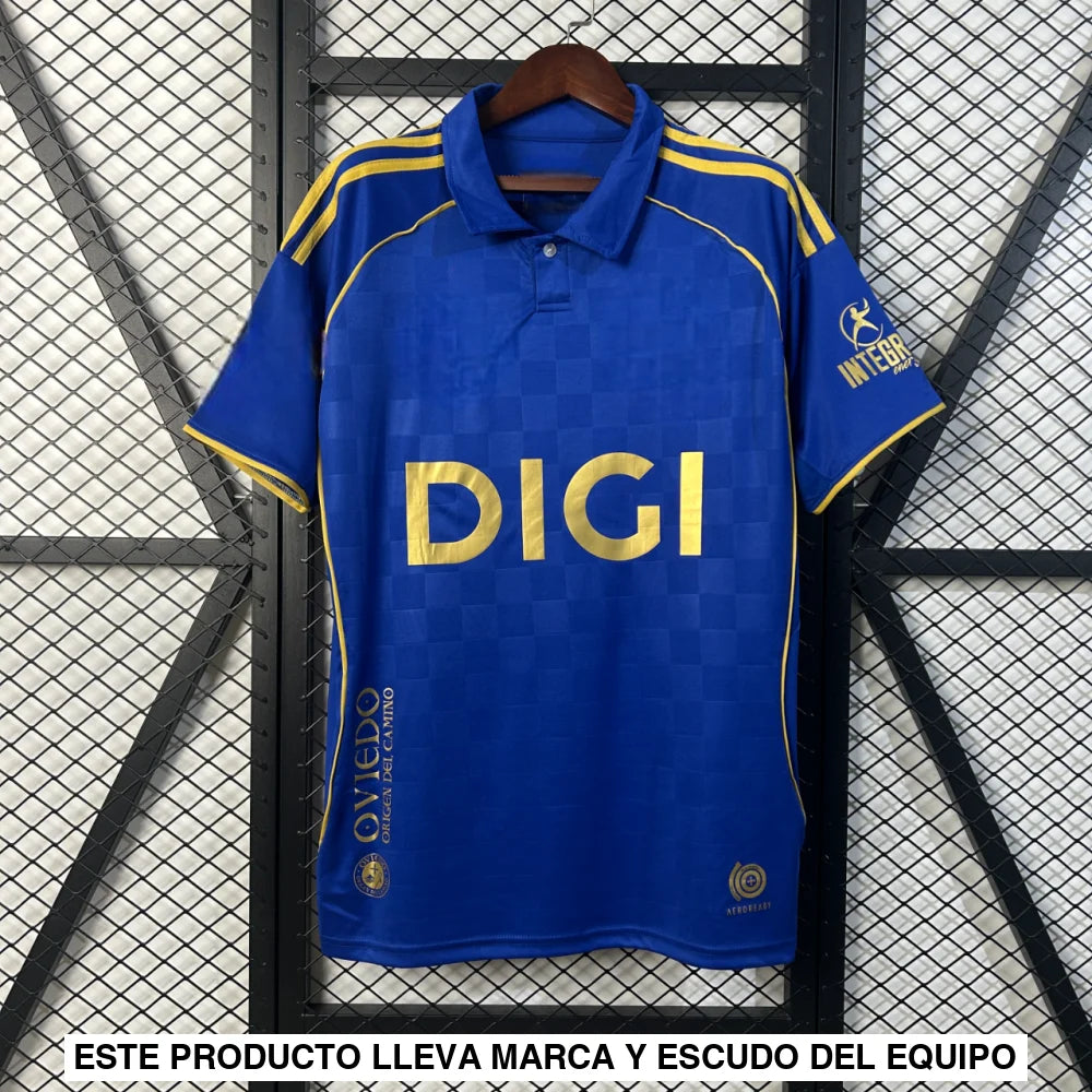 Camiseta Real Oviedo 25-26 Local Camiseta Fan