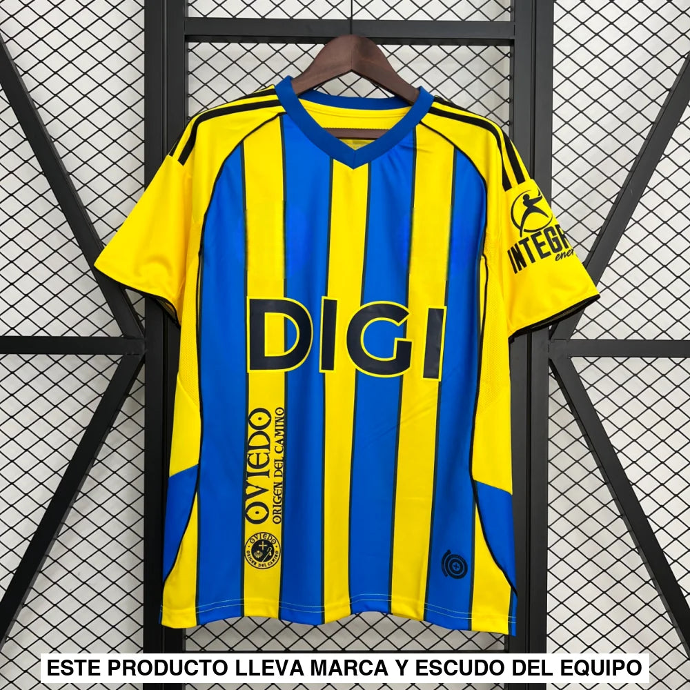 Camiseta Real Oviedo 25-26 Visitante Camiseta Fan