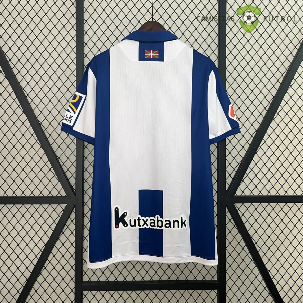 Camiseta Real Sociedad 24-25 Local De Futbol