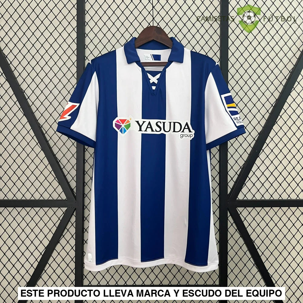 Camiseta Real Sociedad 24-25 Local De Futbol