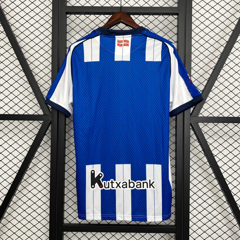 Camiseta Real Sociedad 25-26 Local Camiseta Fan
