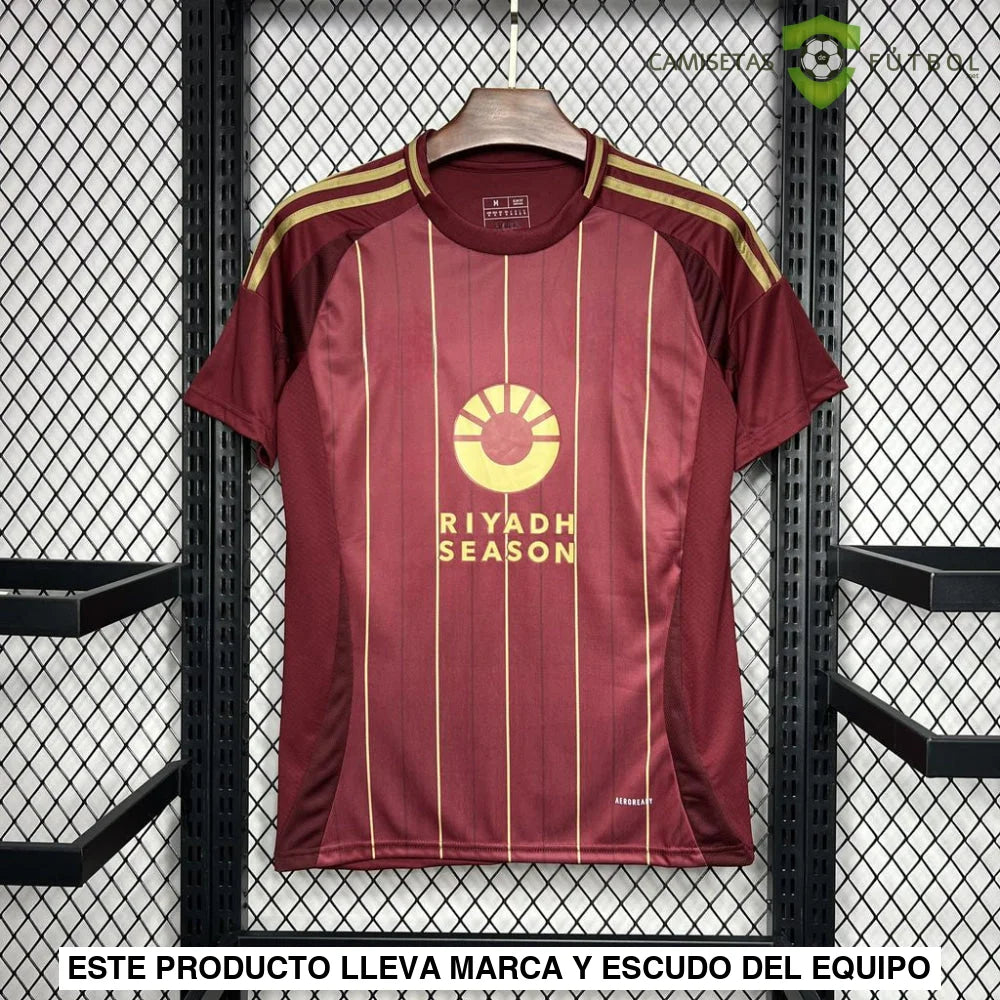 Camiseta Roma 24-25 Local De Futbol
