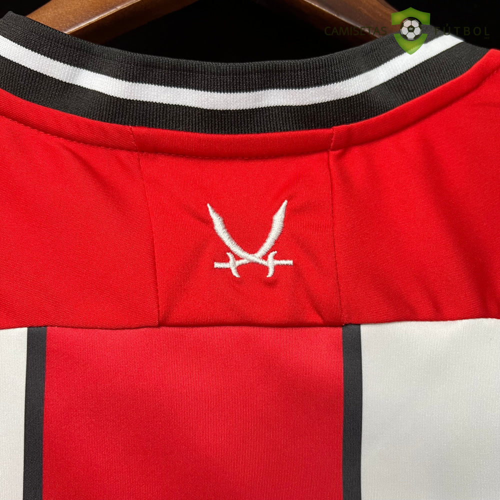 Camiseta Sheffield United 23-24 Local Personalizado