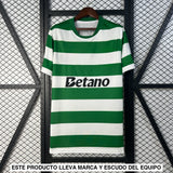 Camiseta Sporting Portugal 25-26 Local Camiseta Fan