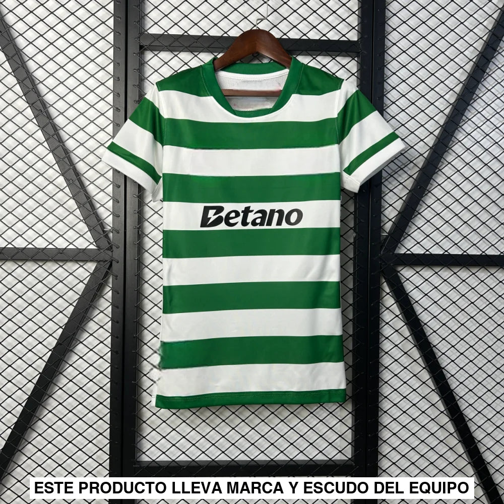 Camiseta Sporting Portugal 25-26 Local Femenina Camiseta Femenina