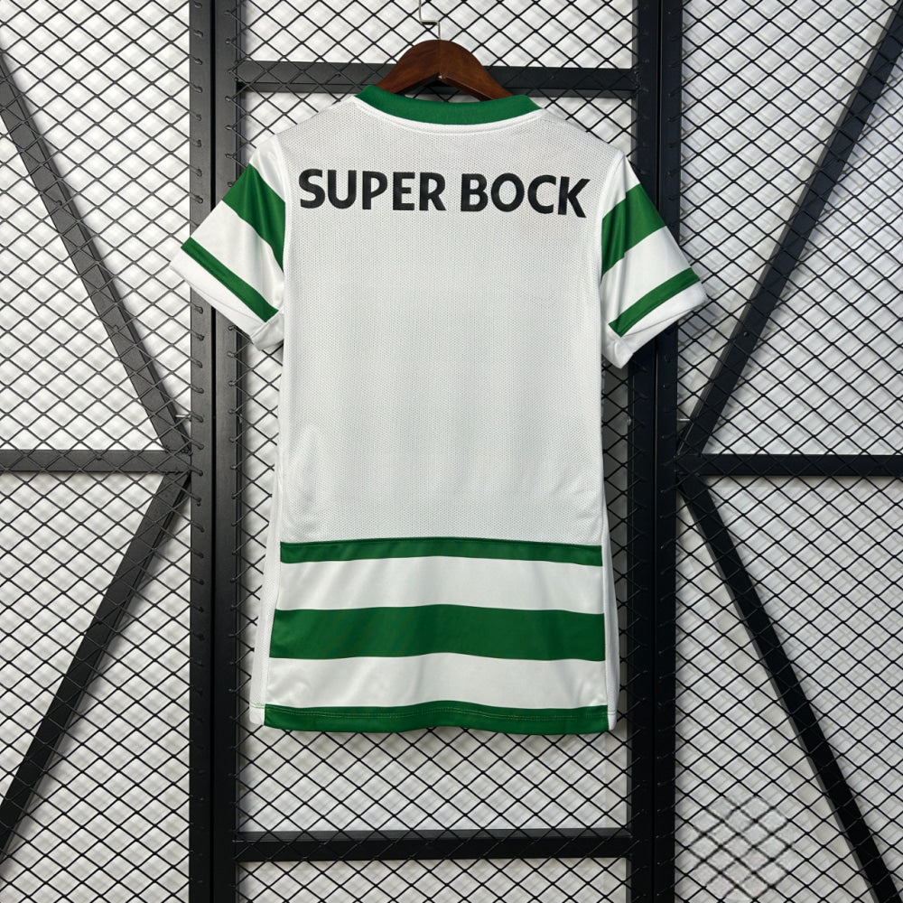 Camiseta Sporting Portugal 25-26 Local Femenina Camiseta Femenina