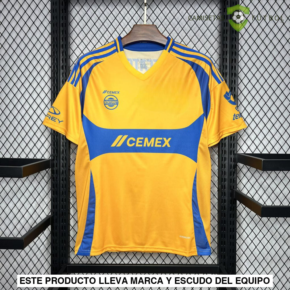 Camiseta Tigres Uanl 24-25 Local De Futbol