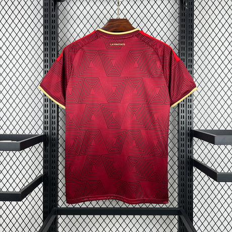 Camiseta Venezuela 26-27 Local Mundial 2026 vista trasera con detalle La Vinotinto