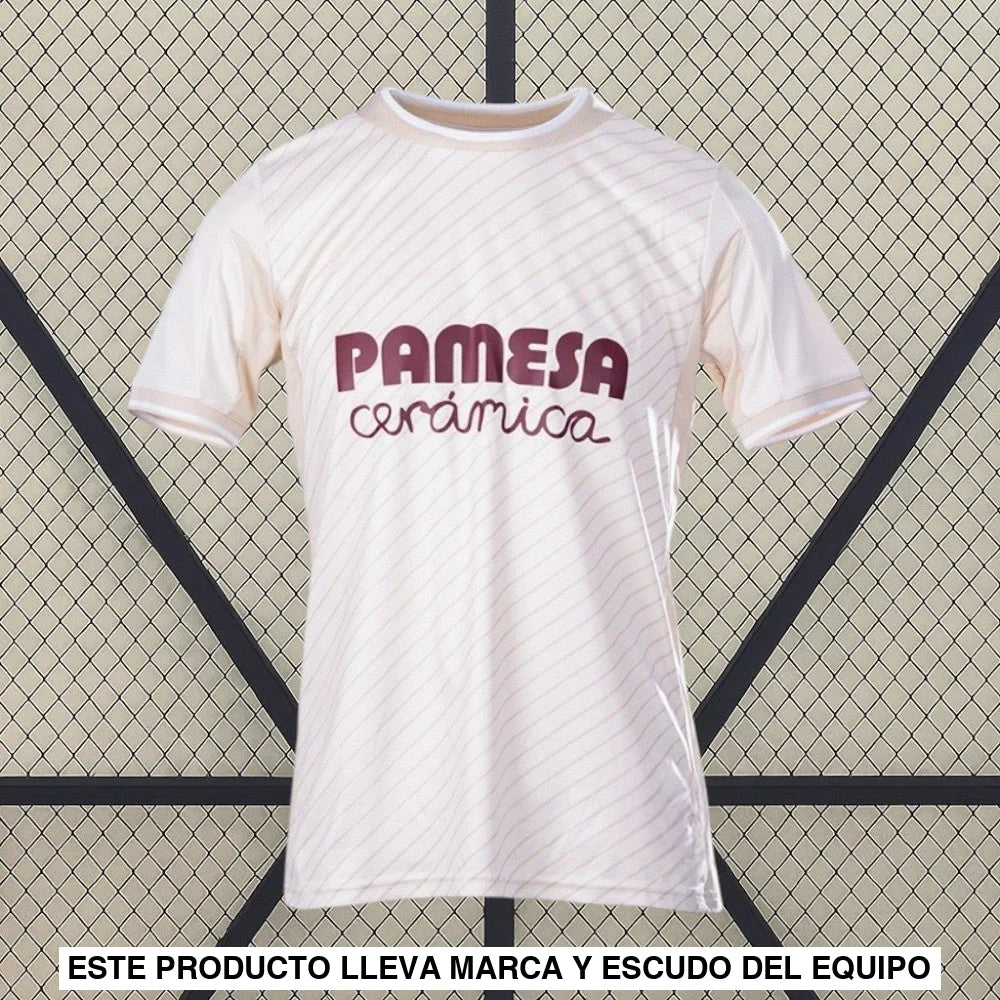 Camiseta Villarreal 25 26 Visitante Camiseta Fan