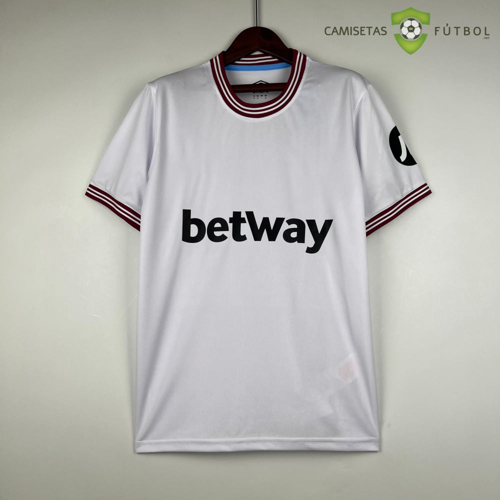 Camiseta West Ham 23-24 Visitante Personalizado